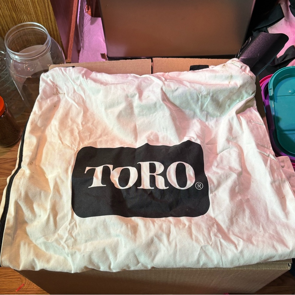 Toro Canvas leaf and lawn collection Bag